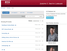Tablet Screenshot of libguides.byuh.edu