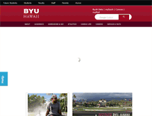 Tablet Screenshot of byuh.edu